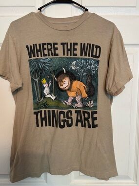 Where The Wild Things Are Beige Graphic Tee